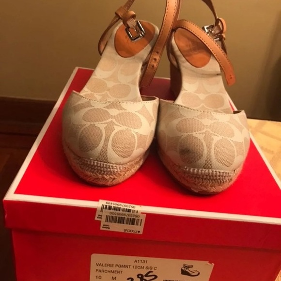 Coach Shoes - Coach beige espadrilles Coach Shoes - Coach beige espadrilles